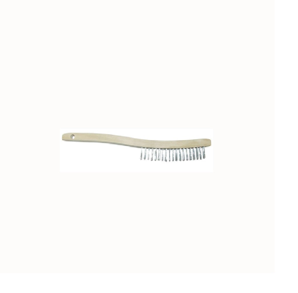 Warner 11471 Stainless Steel Wire Brush, 19 Inch