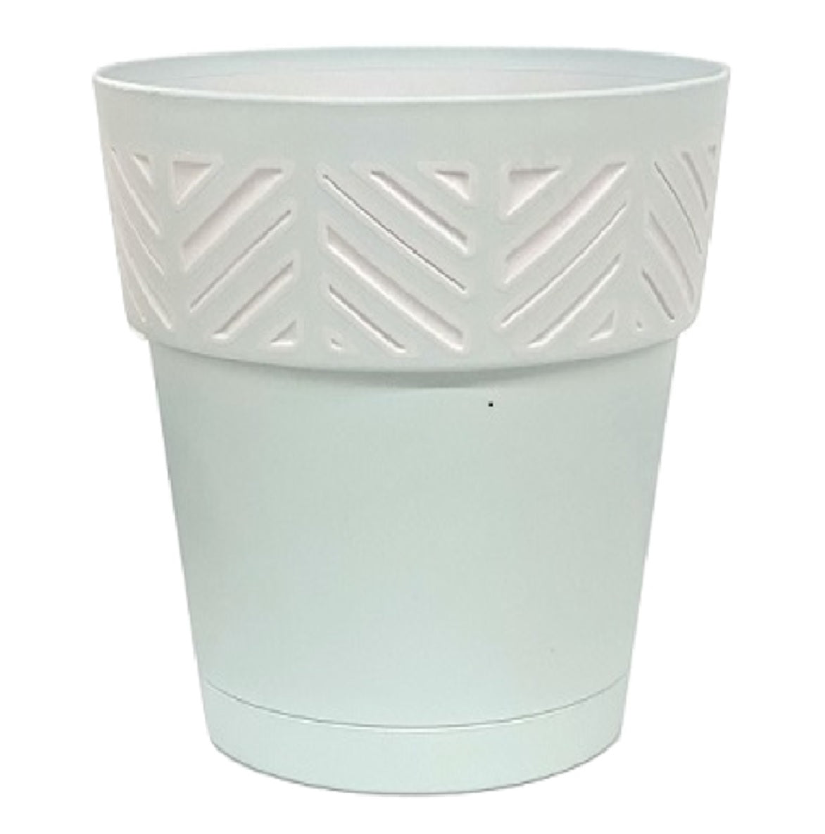 Deroma 9E83ZFZ028 Mosaic Round Planter, Resin