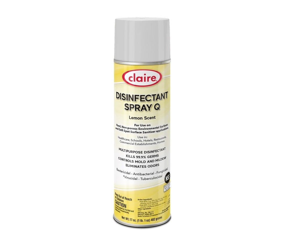 Claire 713014110022 Antibacterial Disinfectant, 17 oz.