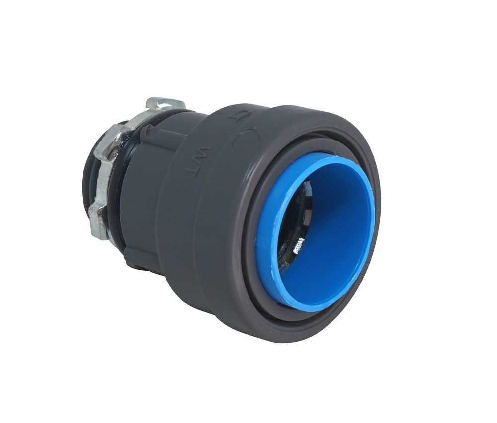 SimPush 67600101 Box Connector For Liquid Tight, PVC, 1"