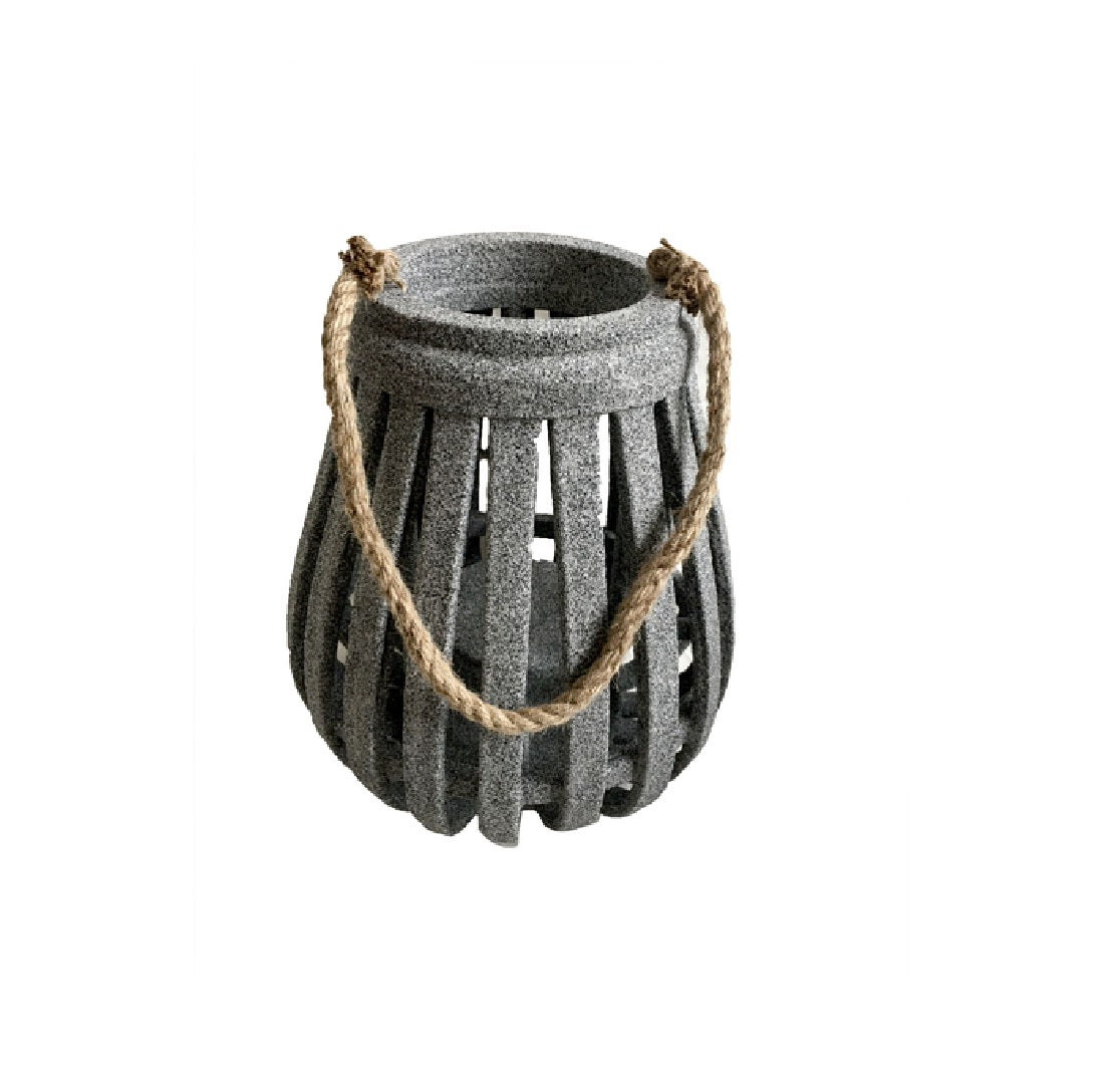 Infinity HY7083L LED Candle Hanging Lantern, Gray