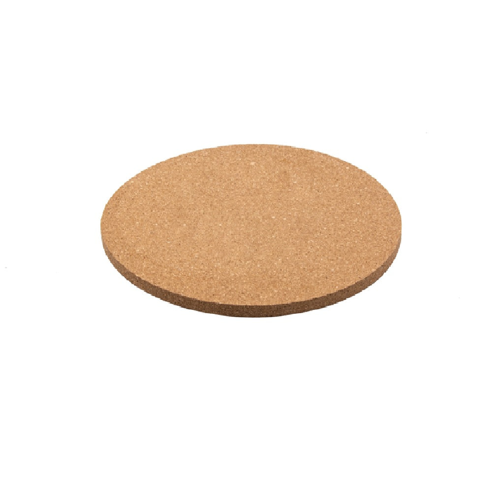 Bond CVS405 Round Planter Mat, Brown, Cork