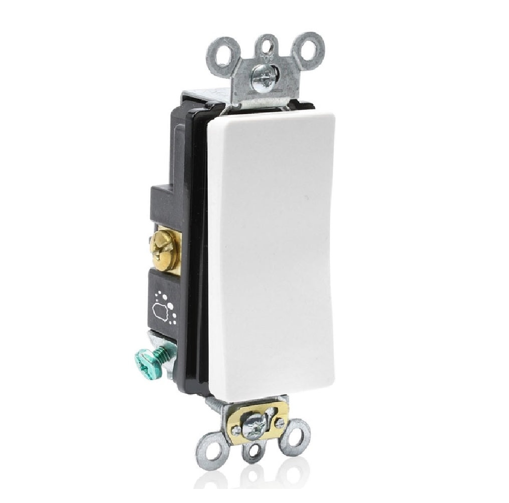 Leviton A5621-02W Decora Plus AC Quiet Switch, 20 amps