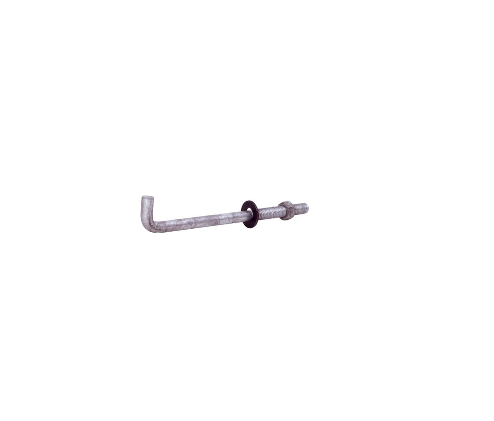 Grip-Rite 5812HGAB25 Hook Head Anchor Bolts, 5/8" x 12", Steel