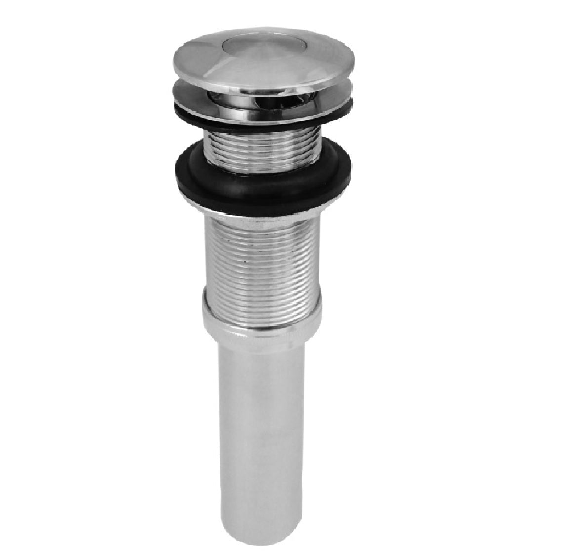 Keeney K820-76 Pushbutton Sink Drain, Brass