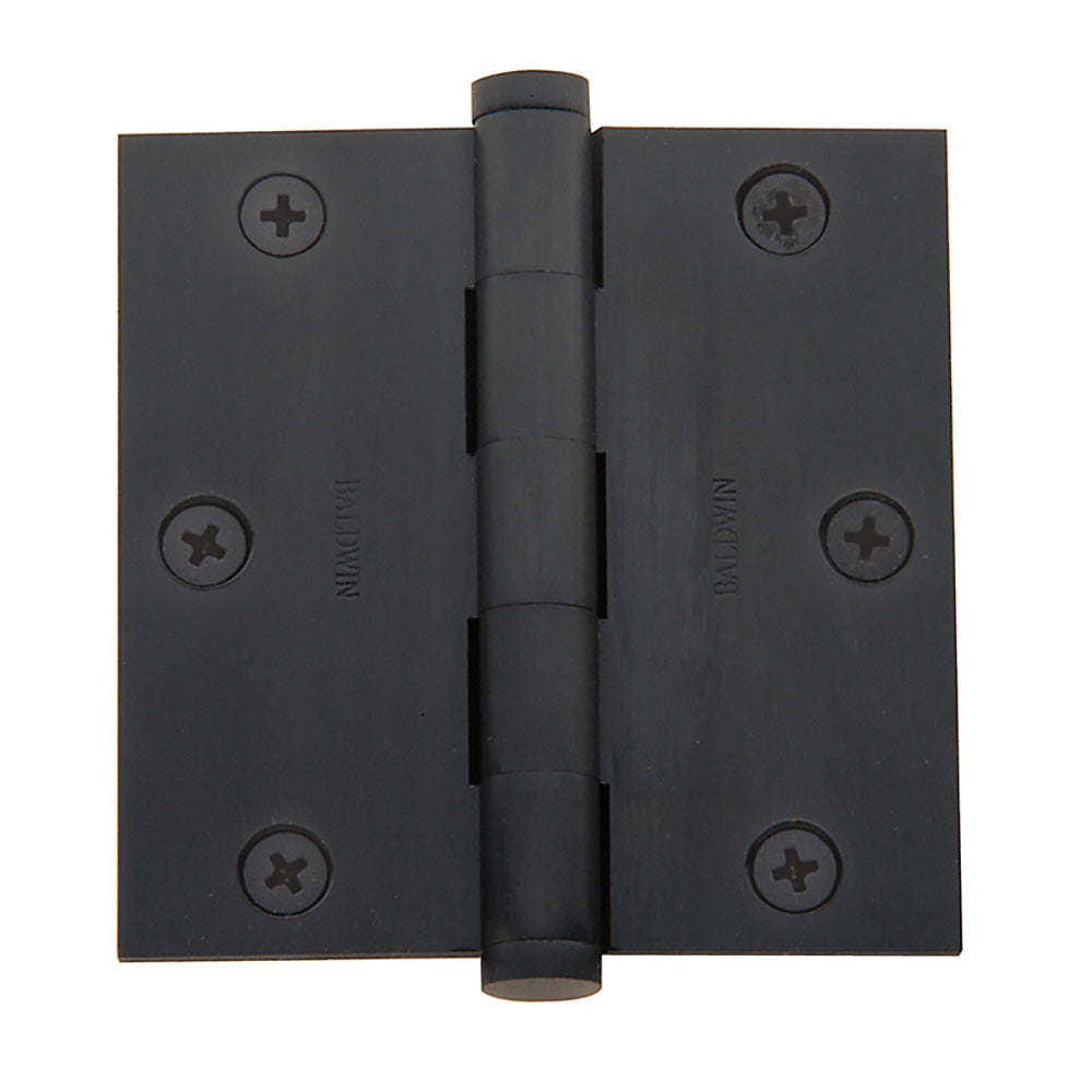 Baldwin 1035102I Mortise Square Hinge , Oil Rubbed Bronze