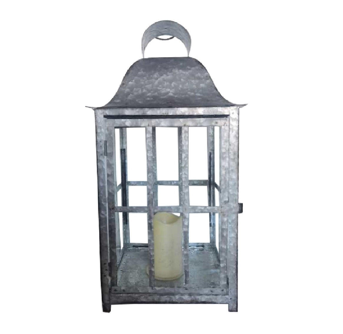 Smart Solar D-L368 Solar Lantern, Silver