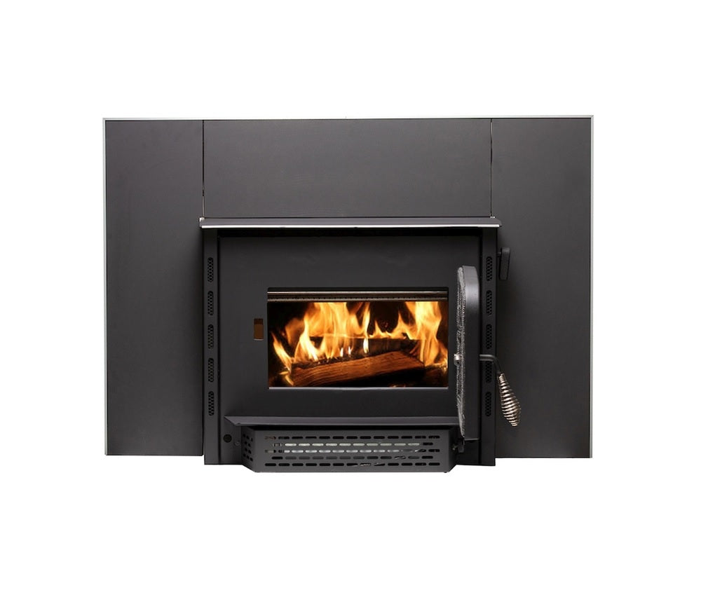 US Stove AW1820E* Wood Stove Wood Burning Insert, Black, 1800 sq. ft.