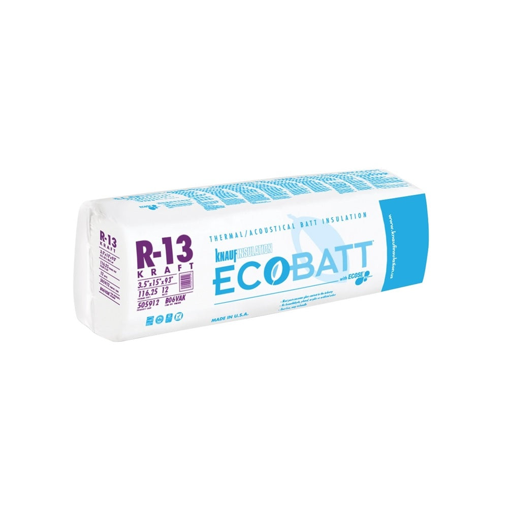 Knauf Insulation B06VAK Building Insulation, 93", 15", Steel