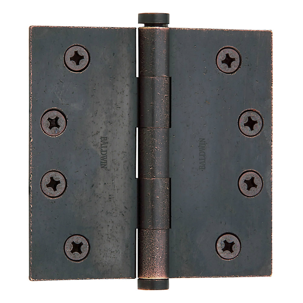 Baldwin 1040402I Mortise Square Hinge , Oil Rubbed Bronze