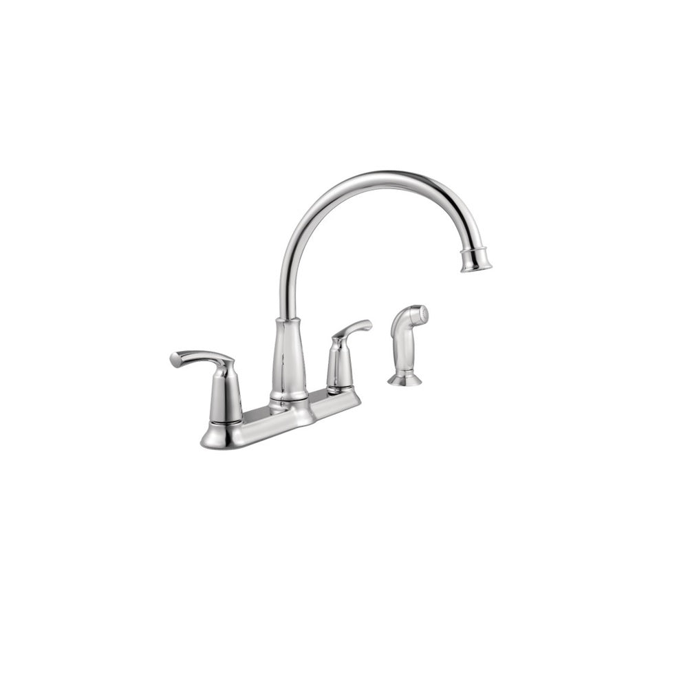 Moen 87403 Bexley Two Handle Kitchen Faucet, Chrome