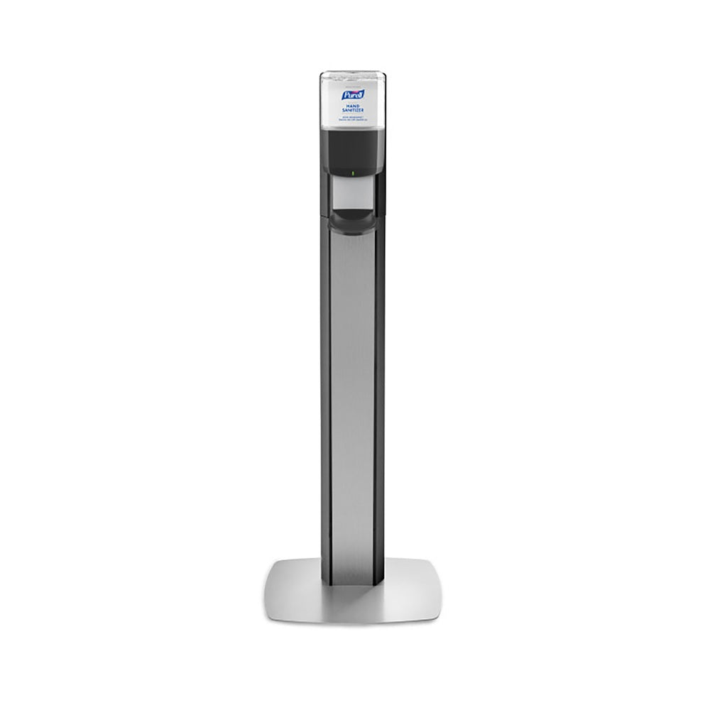 Purell 7316-DS-SLV Hand Sanitizer Floor Stand, 40 oz.