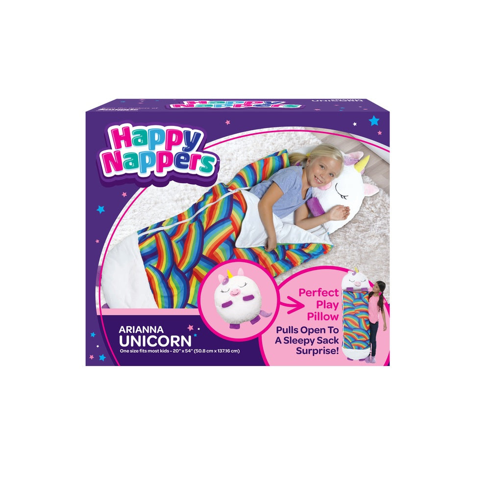 Happy Nappers HYN01104 Unicorn Pillow, Plush, 1 pc