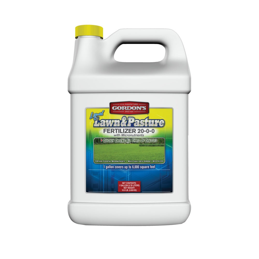 Gordon's 7471072 Lawn and Pasture Fertilizer, 1 gallon