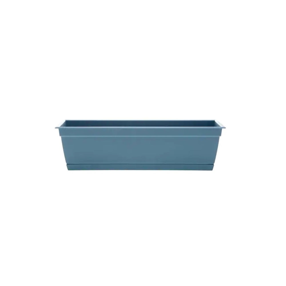 Bloem DAYWB2471 Ocean Series Window Box, 6.87" x 24", Plastic