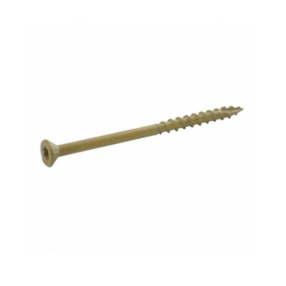 Grip-Rite L312STT1 Bugle Head Exterior Deck Screws, 3-1/2", Steel