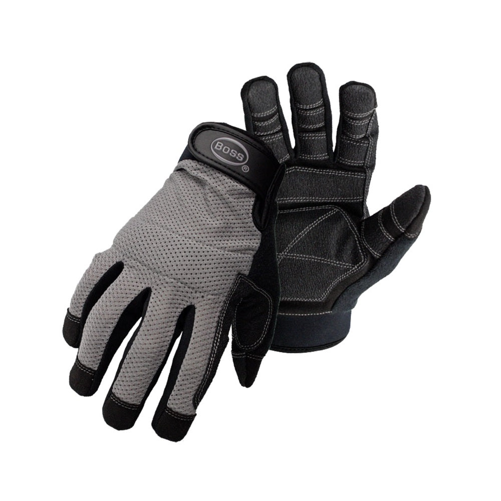 Boss 5204M Breathable Mesh Back Utility Glove, Medium
