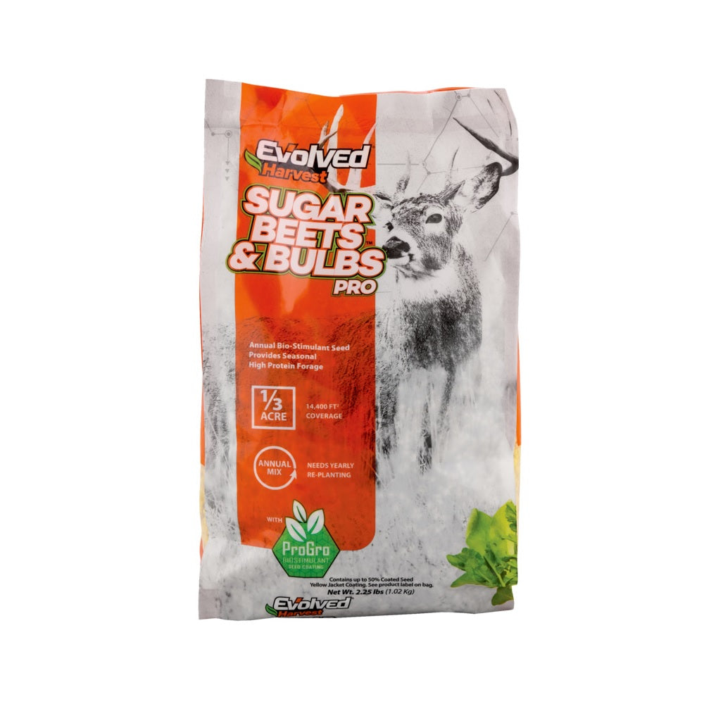 Evolved Harvest EVO73040 Sugar Beets and Bulbs Food Plot Seed, 2 lb