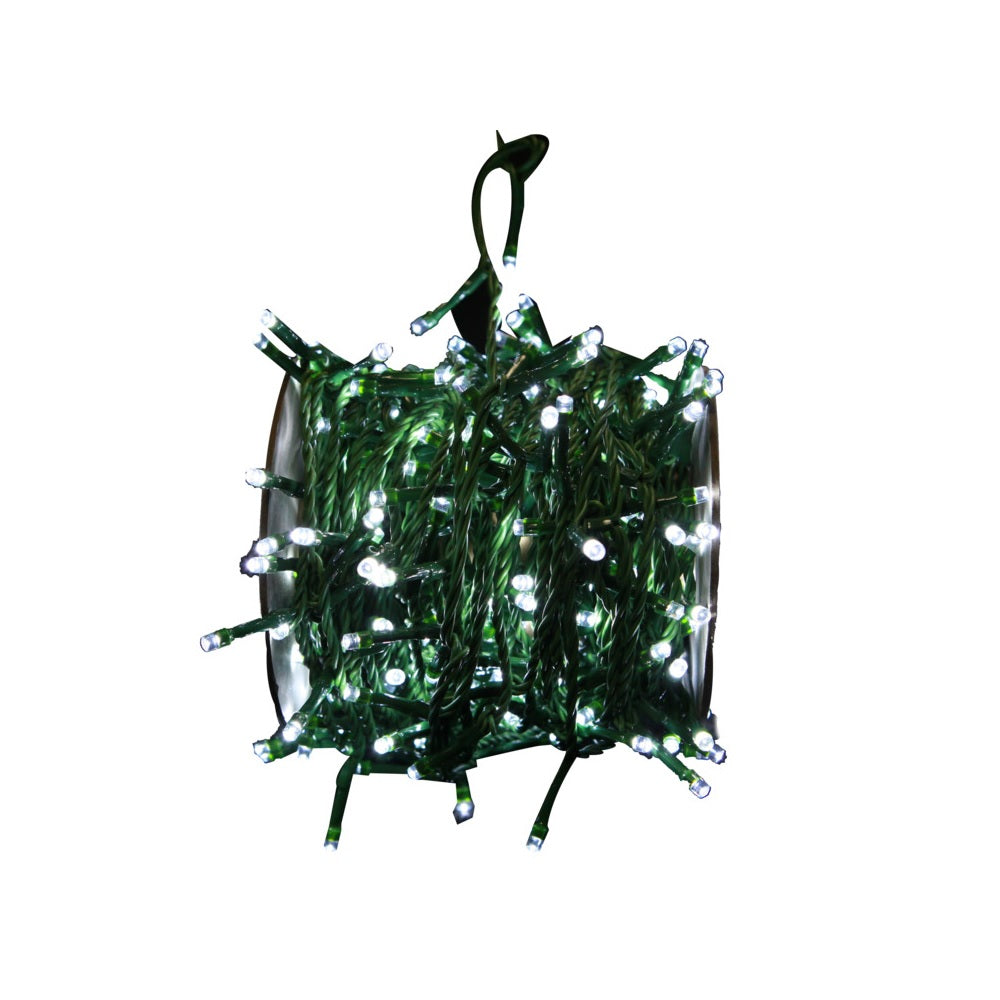 Santas Forest 03831 Rice String Light, Green, 3 VDC