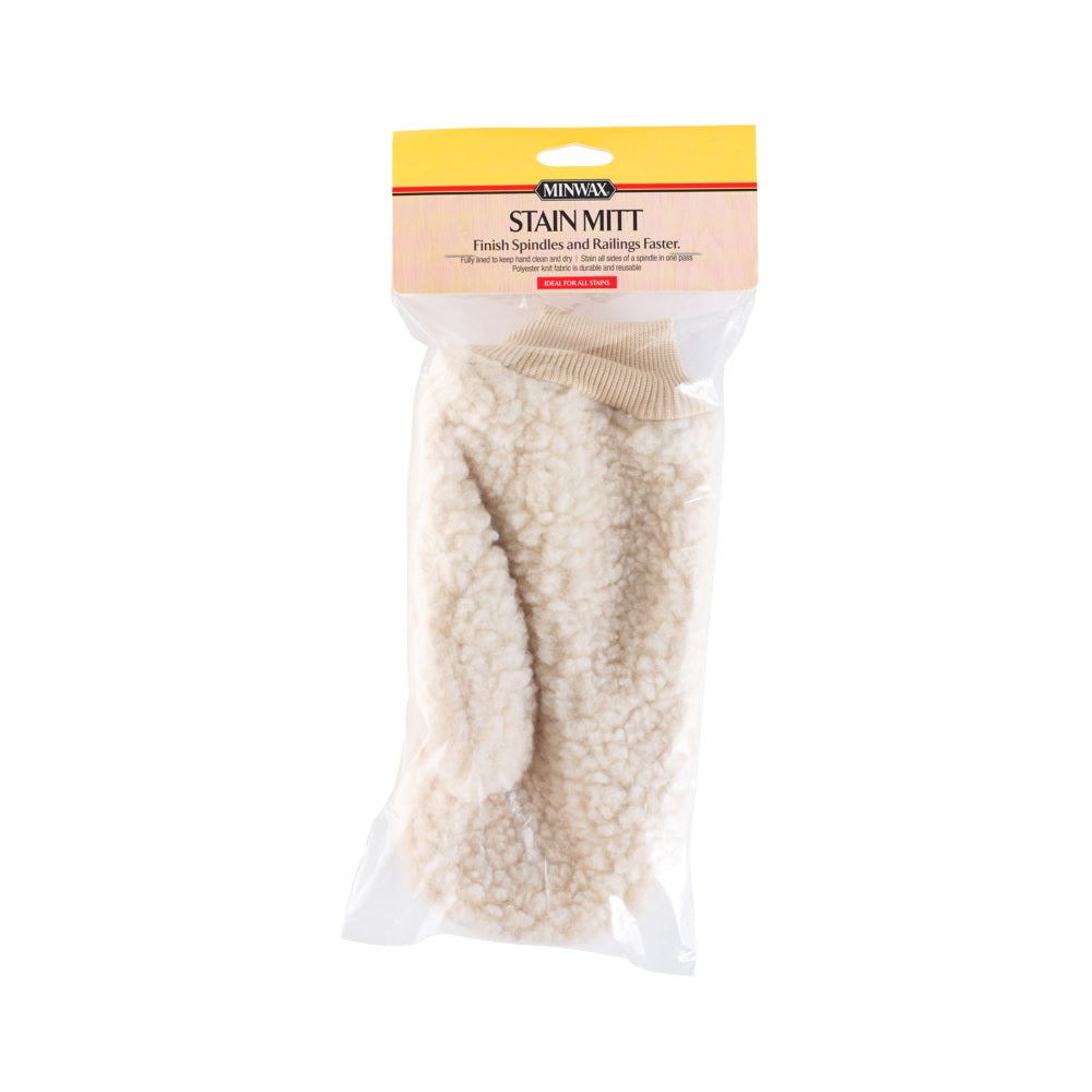 Minwax 427912010 Stain Mitt, 13-1/4", Lambskin