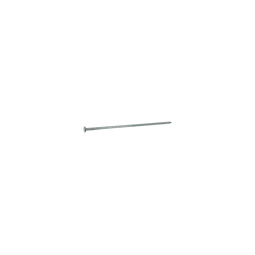 Grip-Rite 60HGTPO Hot-Dipped Galvanized Ring Shank Flat Nail, Steel, 50 lb.