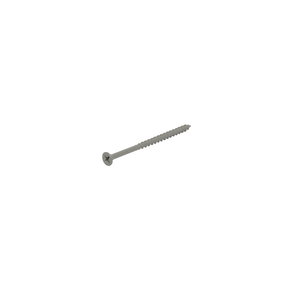 Grip-Rite 4F Phillips Flat Head Exterior Screws, Steel