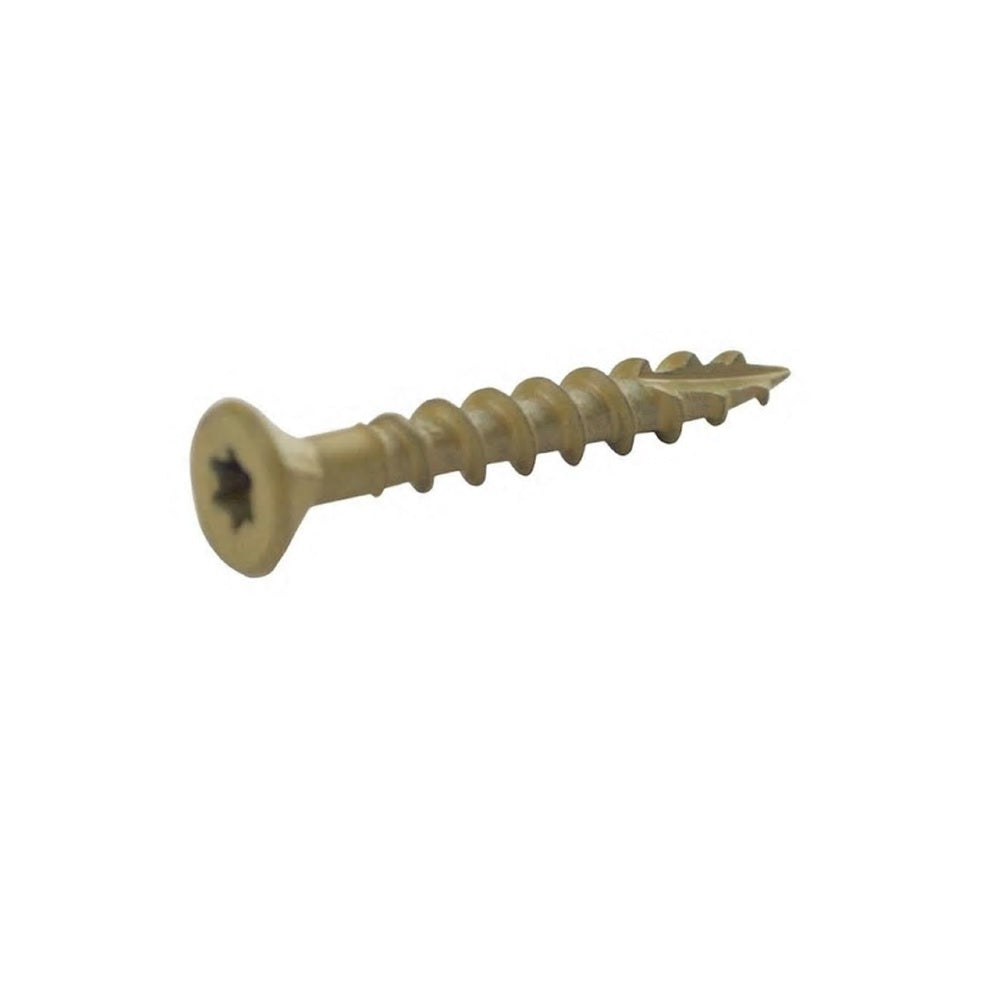 Grip-Rite L114STT5 Star Bugle Head Exterior Deck Screws, Steel