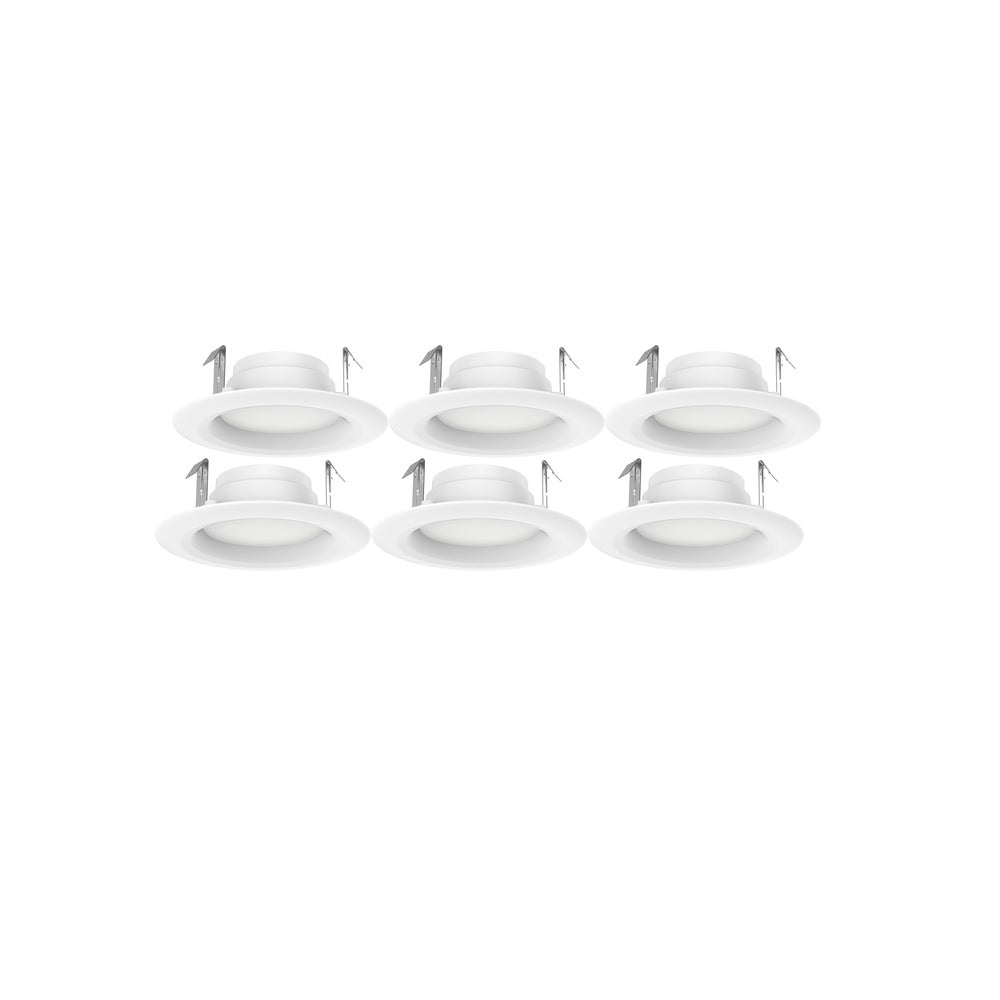 Satco S11640 LED Retrofit Downlight, White, 8.7 watt