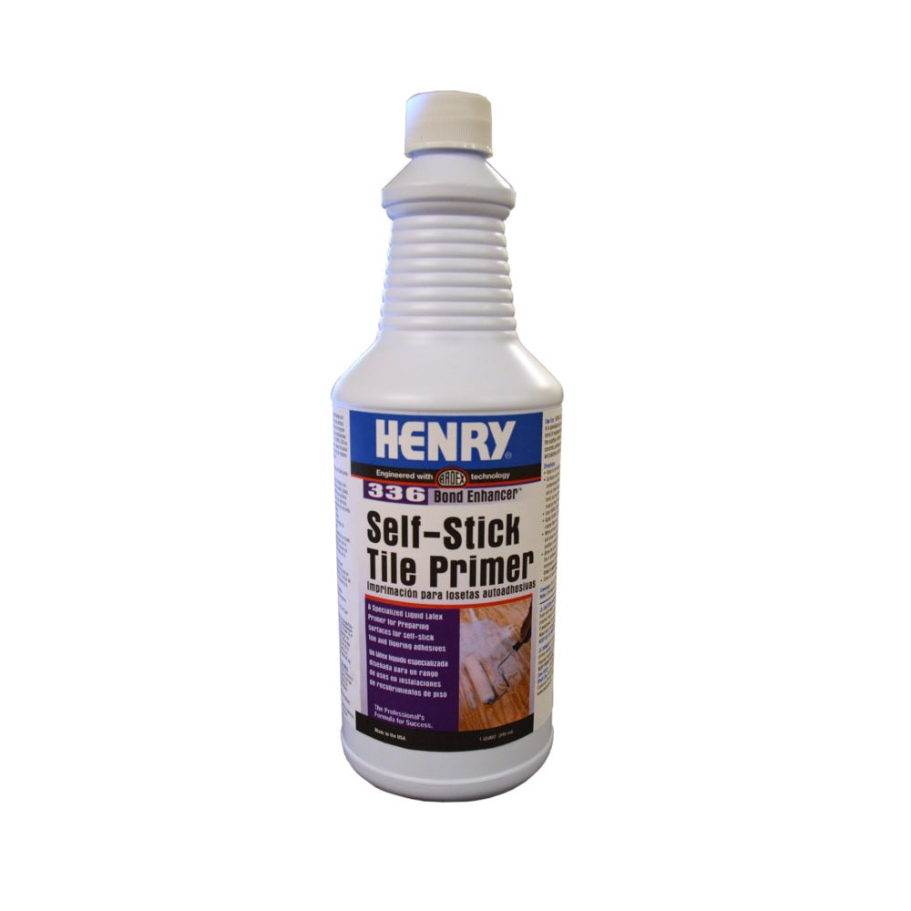 Henry 12054 Floor Primer and Latex Liquid Additive, Milky White