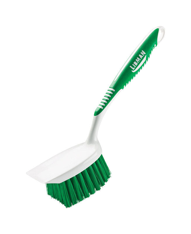 Libman 54 Heavy Duty Scrub Brush, Green, 11"