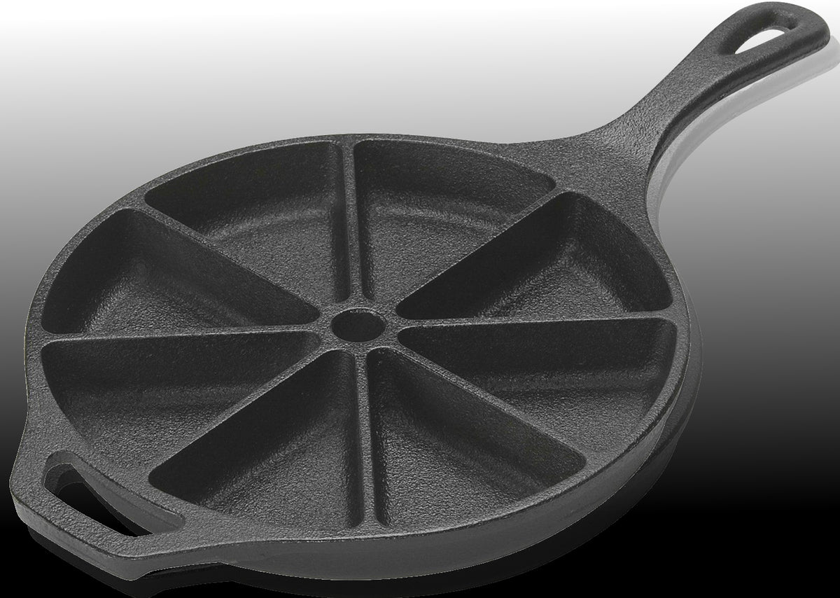 Lodge L8CB3 Cast Iron Wedge Pan, 8 Slice