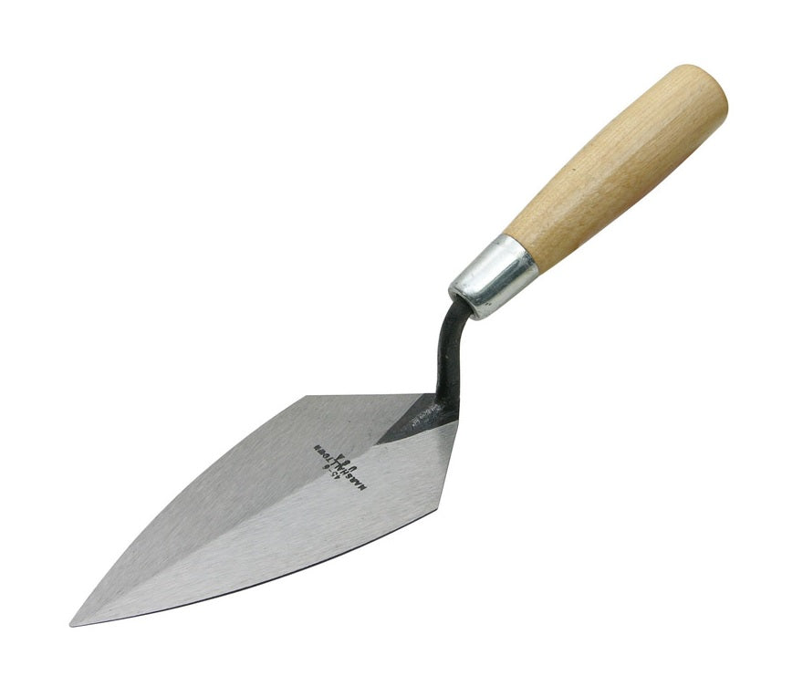Marshalltown 45 6 Pointing Trowels, 6" x 2-3/4", Hardwood Handle