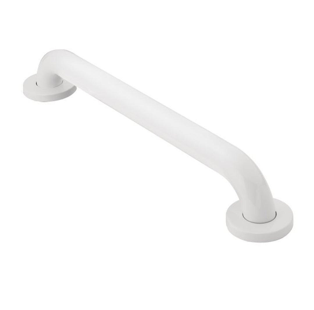 Moen R8932W Concealed Screw Grab Bar, Glacier White, 32"