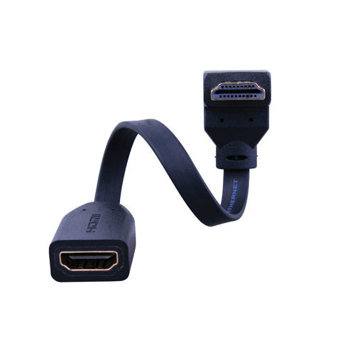 Monster JHIU0013 Just Hook It Up Flat Bottom HDMI Plug To Jack Adapter