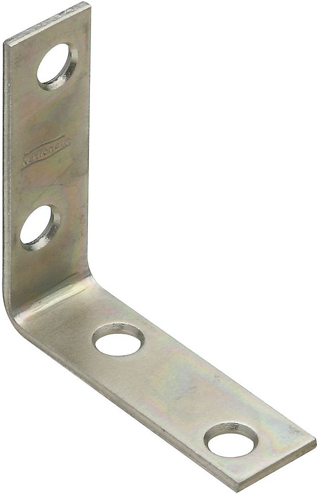 National Hardware N113-308 V115 Flat Corner Brace, 2" x 5/8", Zinc Plated