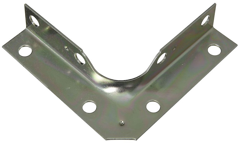 National Hardware N245-407 V114 Steel Corner Brace, Zinc Plated, 3" x 5/8"
