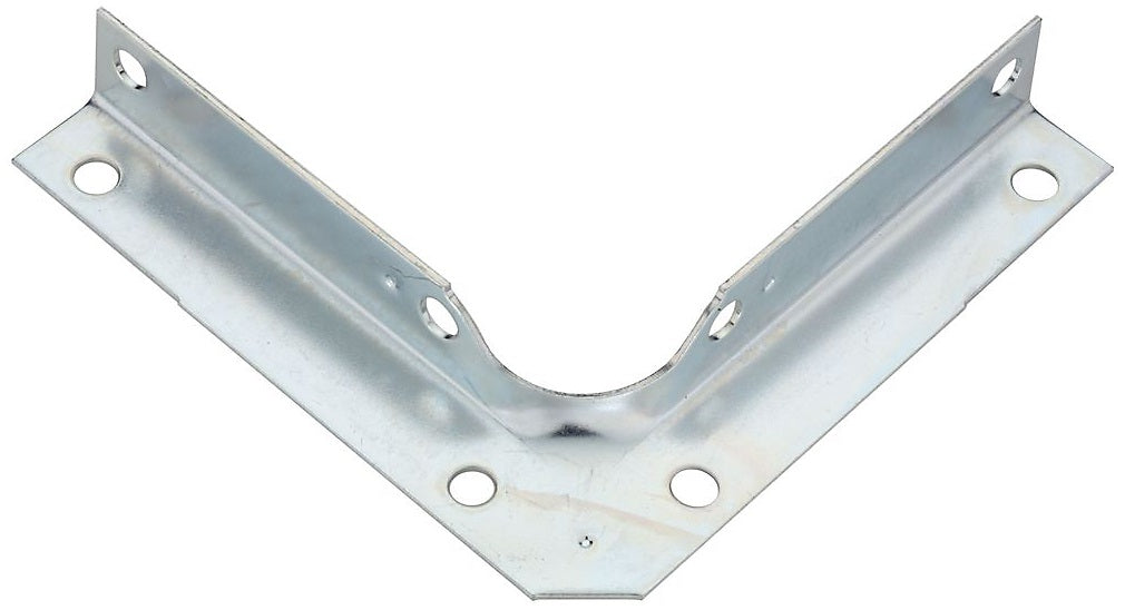 National Hardware N245-415 V114 Steel Corner Brace, Zinc Plated, 4" x 5/8"