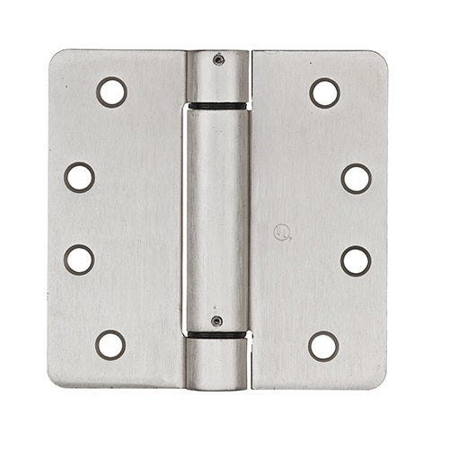National Hardware N350-868 Adjustable Spring Hinge, 4", Satin Nickel Plated