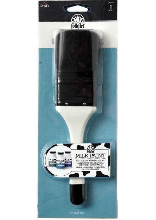 Plaid FolkArt 38999 Natural Hog Bristles Paint Brush, 2" W