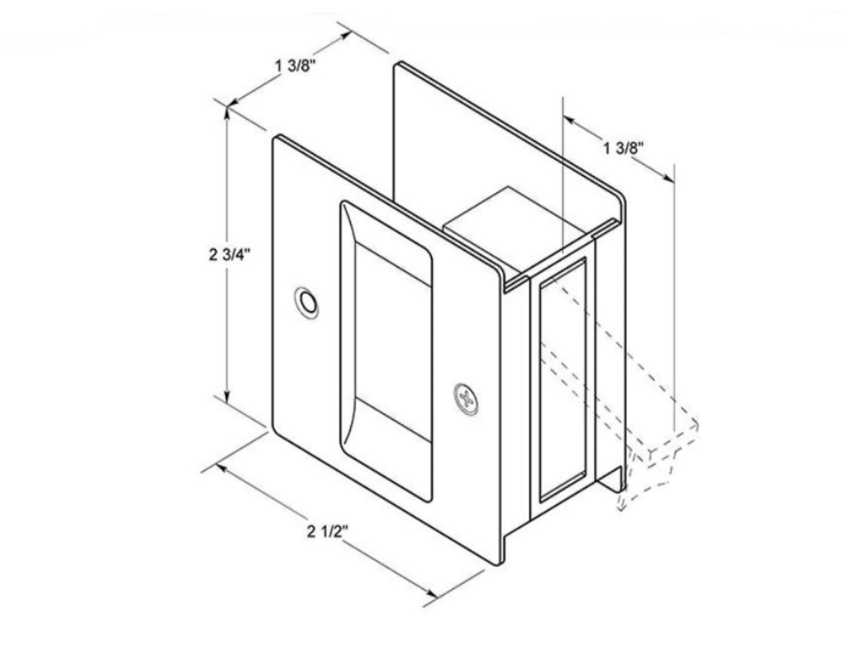 buy pocket door hardware at cheap rate in bulk. wholesale & retail home hardware tools store. home décor ideas, maintenance, repair replacement parts