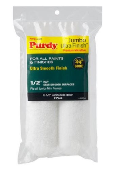 Purdy 140626053 Ultra Finish Jumbo Mini Roller, 6-1/2" X 1/2"