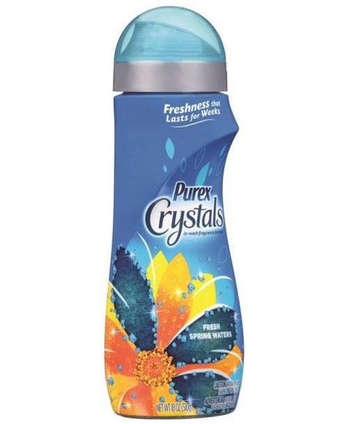 Purex 2085781 Crystals Fabric Softener, Fresh Spring Waters, 18 Oz
