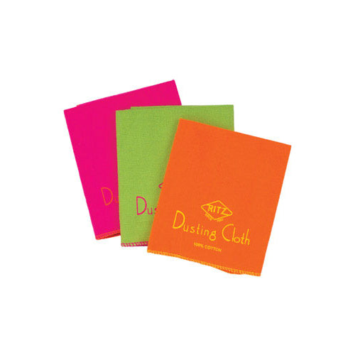 Ritz 80024 Clean Dusting Cloth, Flannel, Assorted Colors