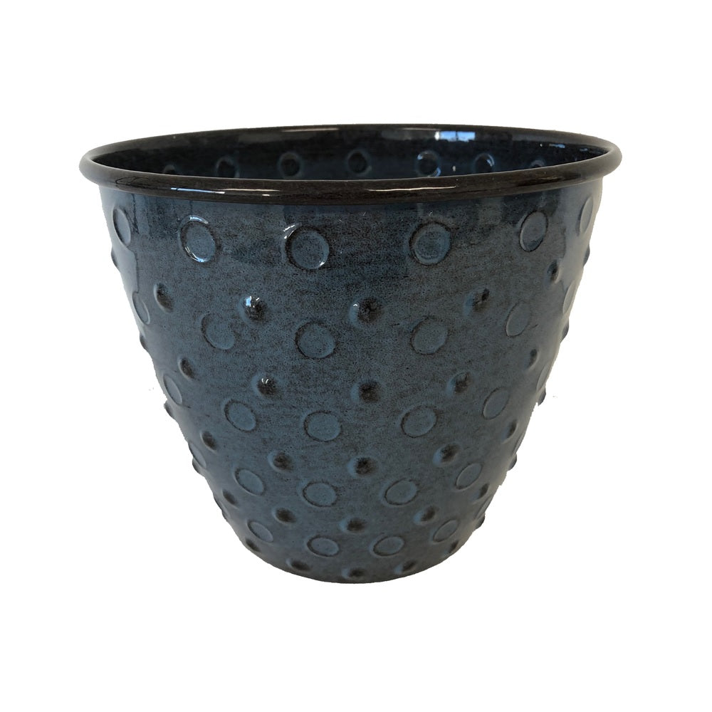 Robert Allen MPT02545 Mandalay Round Planter, 10 Inch