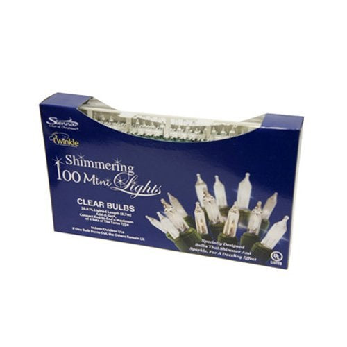 Sienna G48 V825B111 Shimmering Mini Light Set, 100 Light