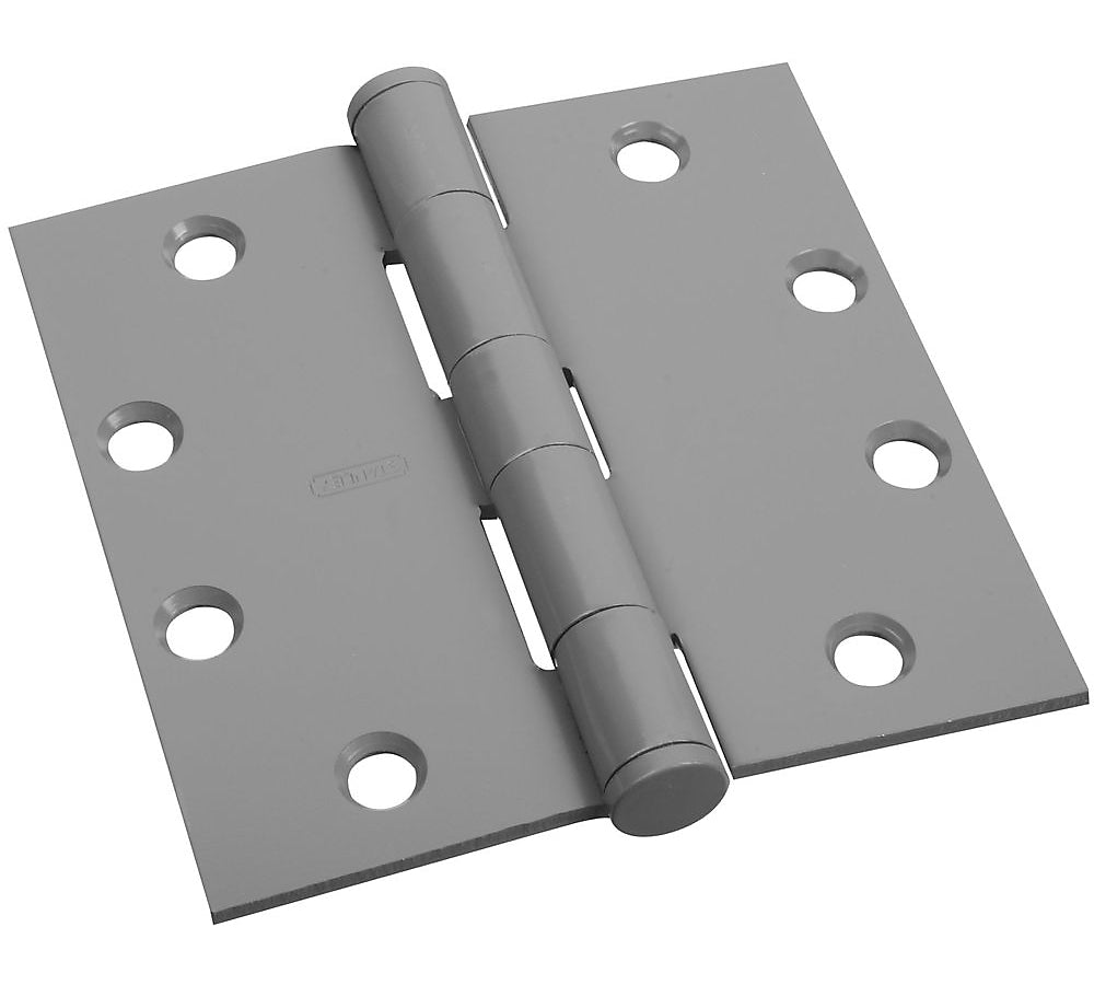 Stanley S050-055 179 Full Mortise Door Hinge, 4-1/2", Prime coat