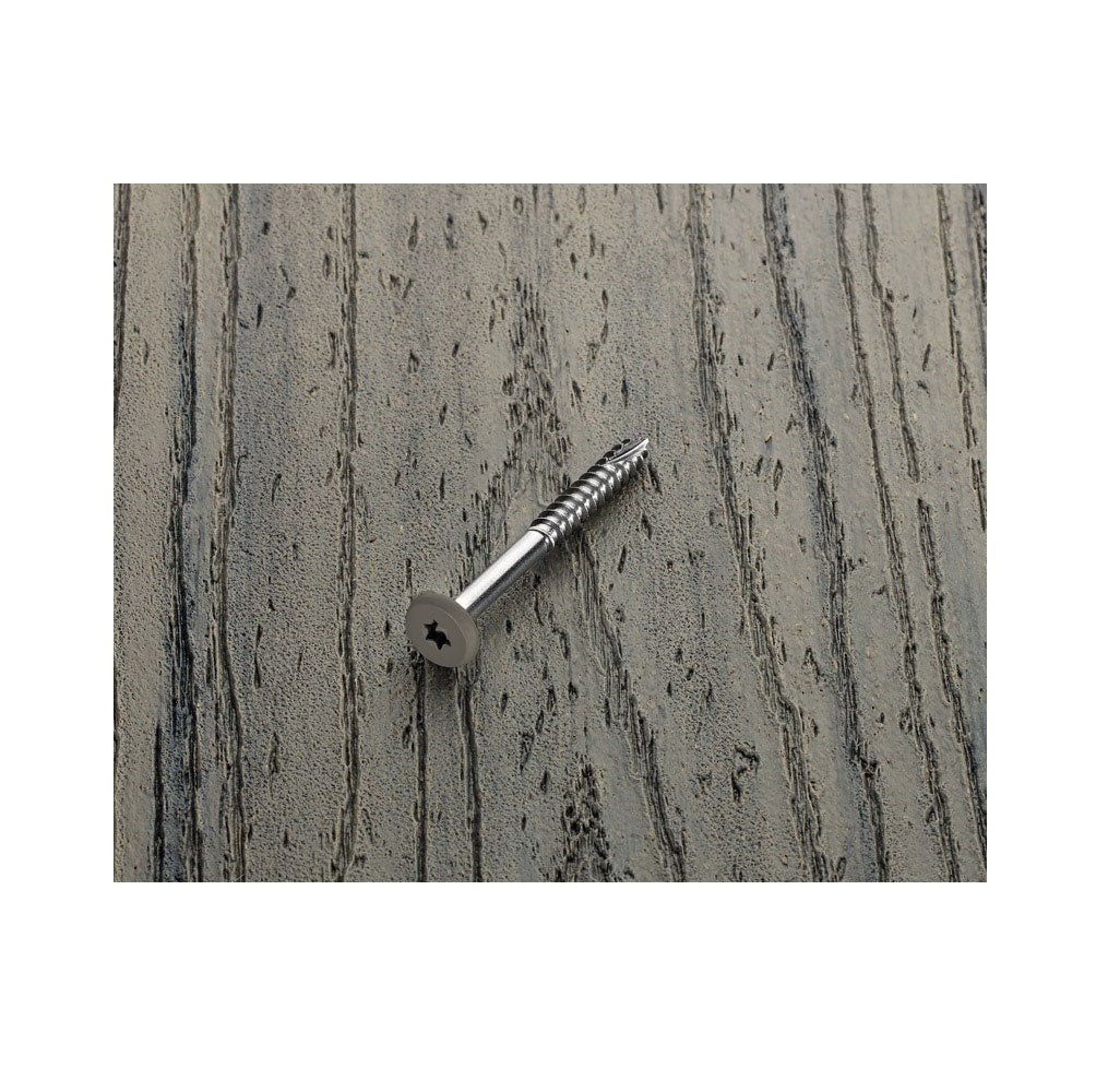 Starborn FST53L09188 Deckfast Fascia Screws, Dark Grey (#53), No. 9 x 1-7/8 in, 100 Count