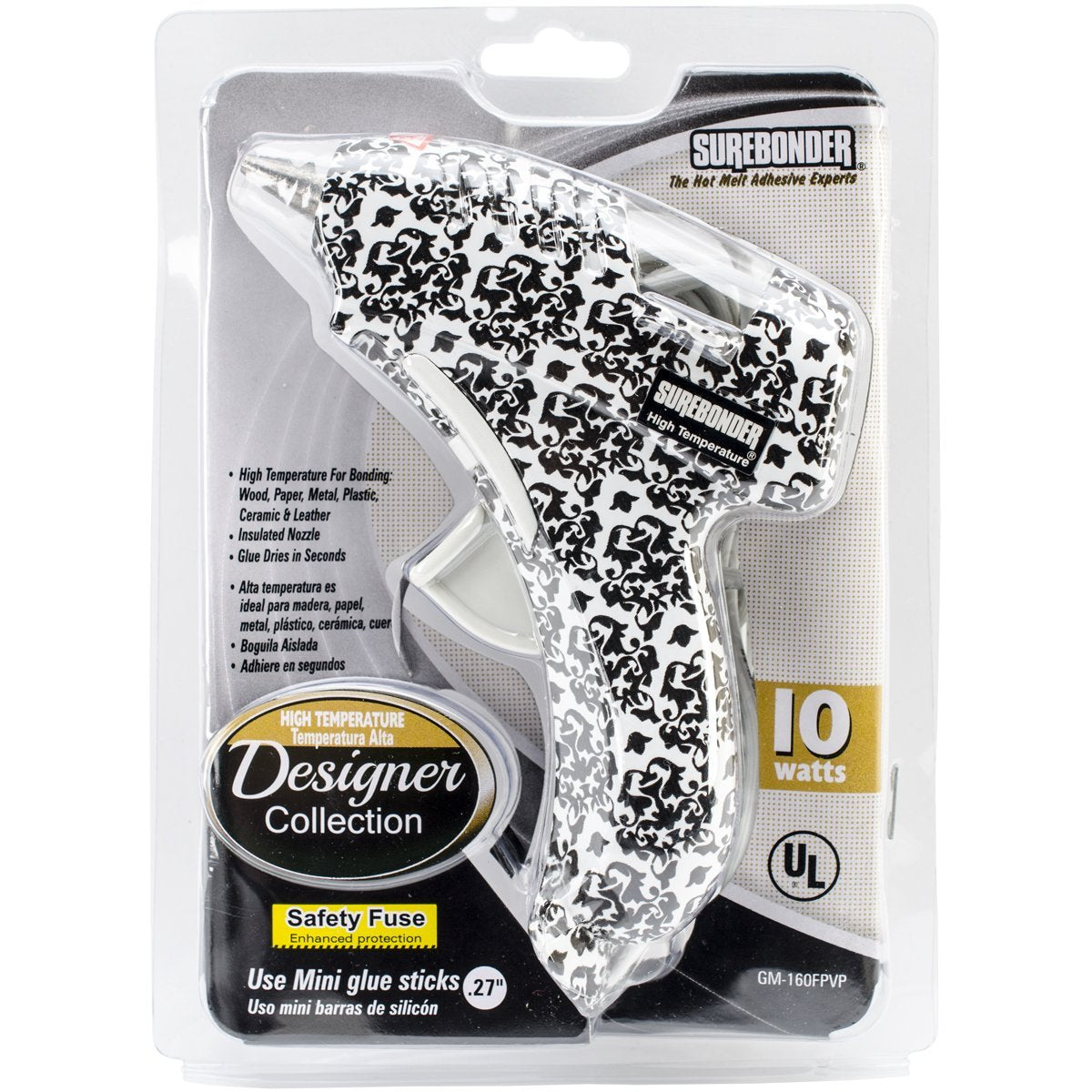 Surebonder GM-160FPVP High Temperature Designer Mini Glue Gun, 10 Watts