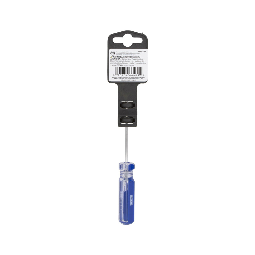 Vulcan TB-SD06 Toolbasix Screwdriver, Chrome Plated