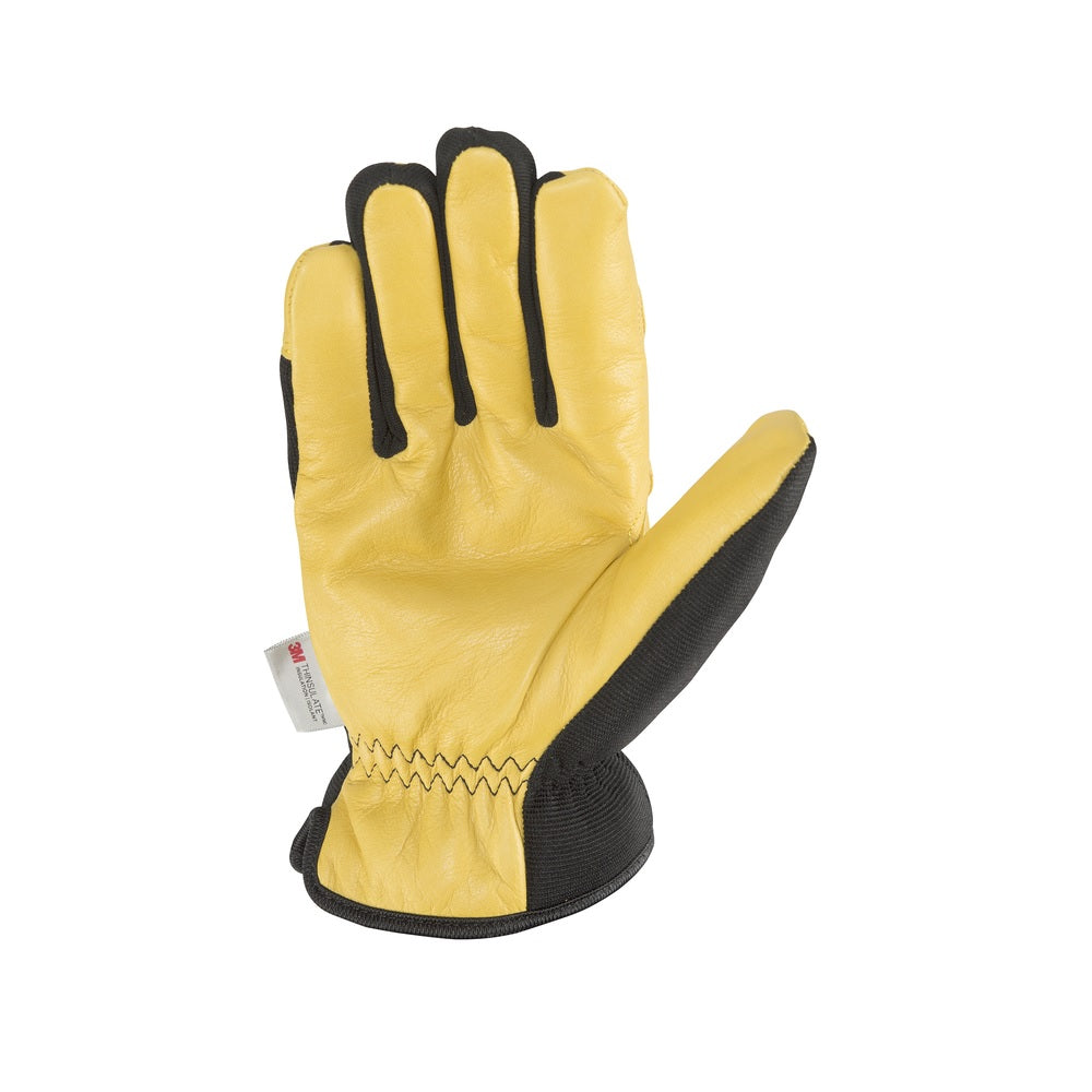 Wells Lamont 3233XL Men's Saddletan Grain Winter Work Gloves, XL